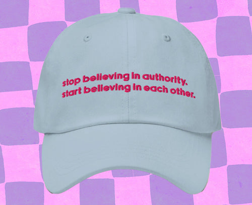 Light Blue Start / Stop Hat